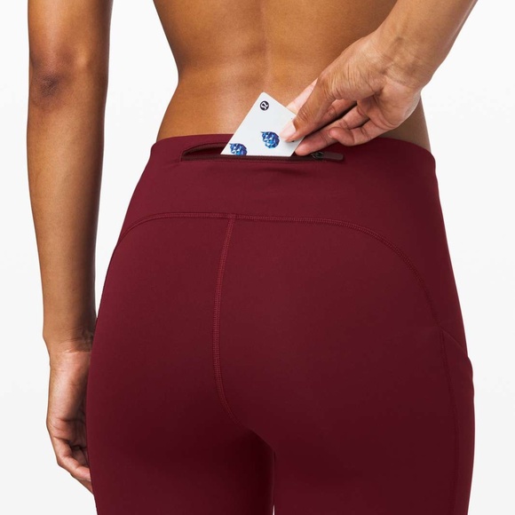Lululemon Speed Up Tight 28" *Full-On Luxtreme Deep Rouge Sz 2♥️ - Picture 2 of 8
